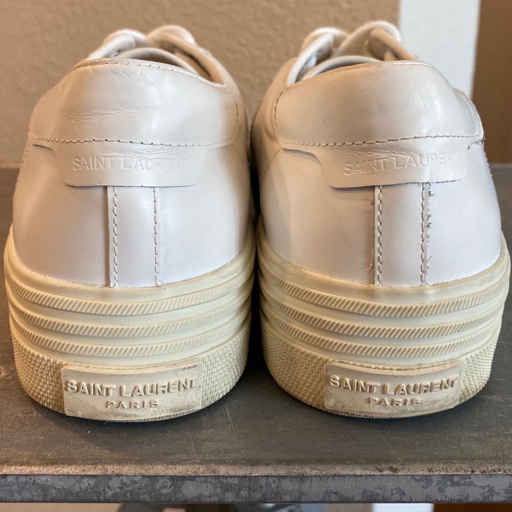 Women's Saint Laurent SL/39 Platform Court Classic - Picture 11 of 16